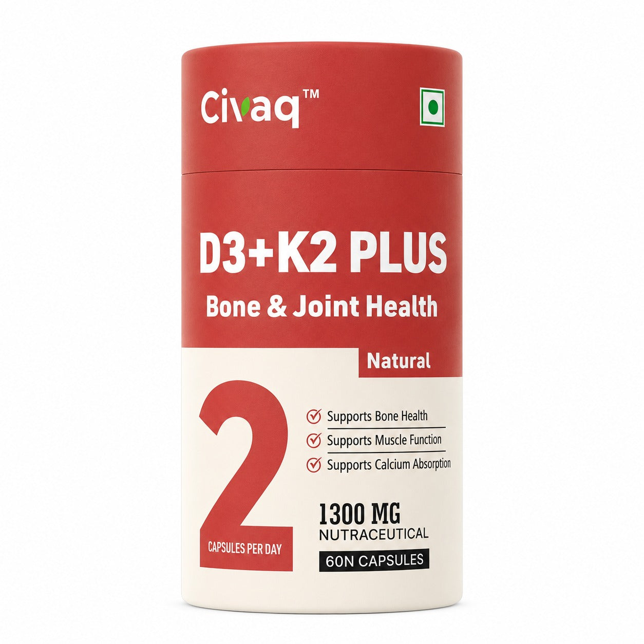 D3+K2 PLUS BONE & JOINT HEALTH