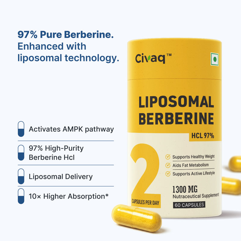 LIPOSOMAL BERBERINE HCL 97%